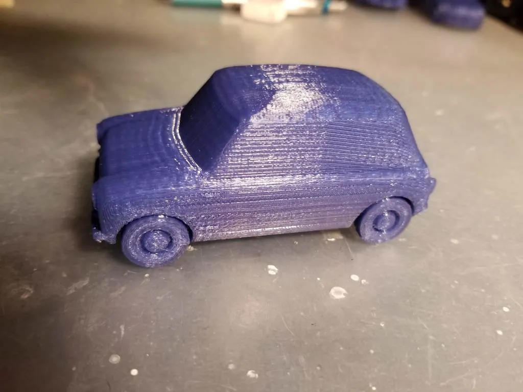 Xe hơi Morris in 3D với bánh xe chuyển động