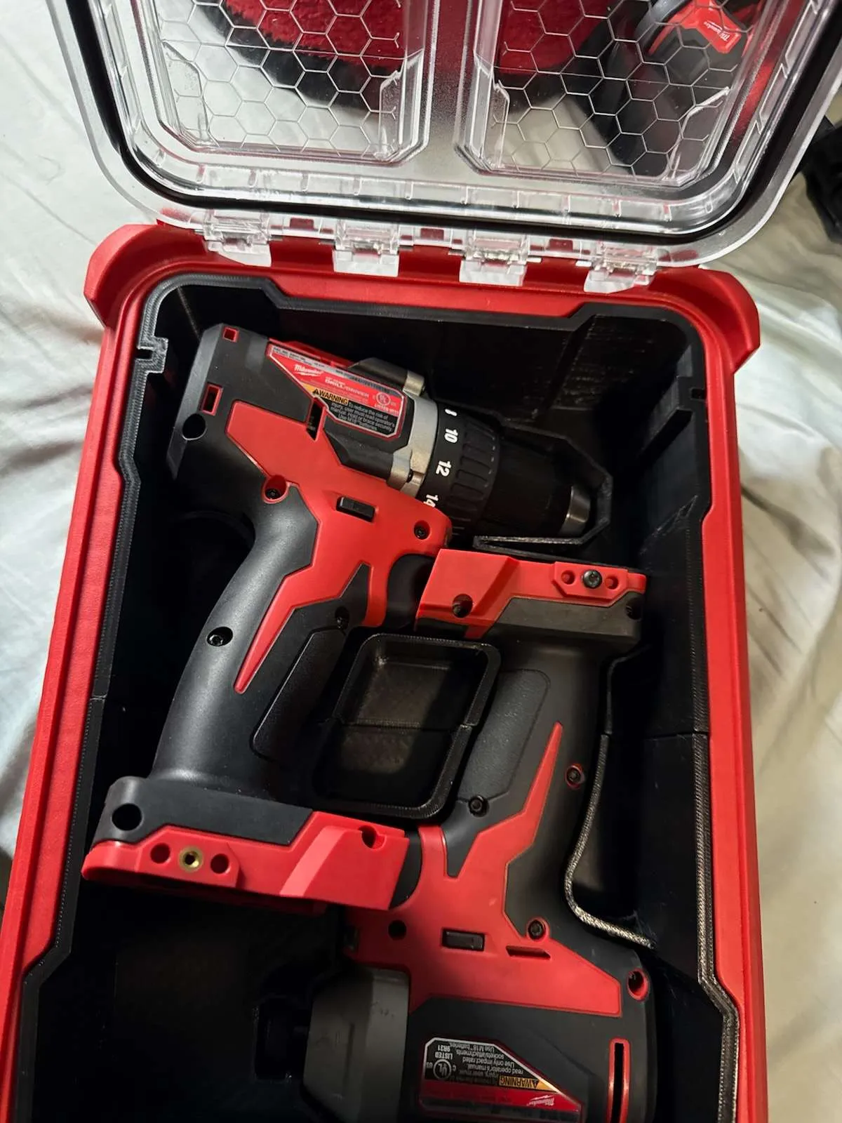 Khay đựng dụng cụ cho máy khoan và máy siết bu lông Milwaukee