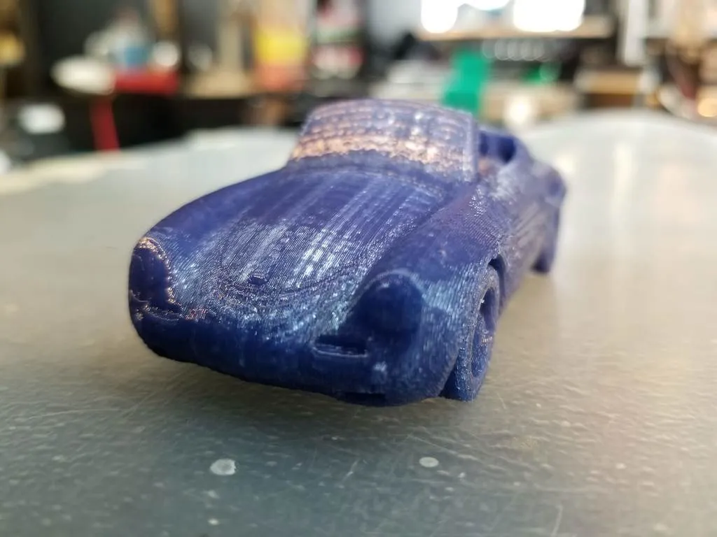 Xe Porsche 356 Speedster 1964 với bánh xe di chuyển