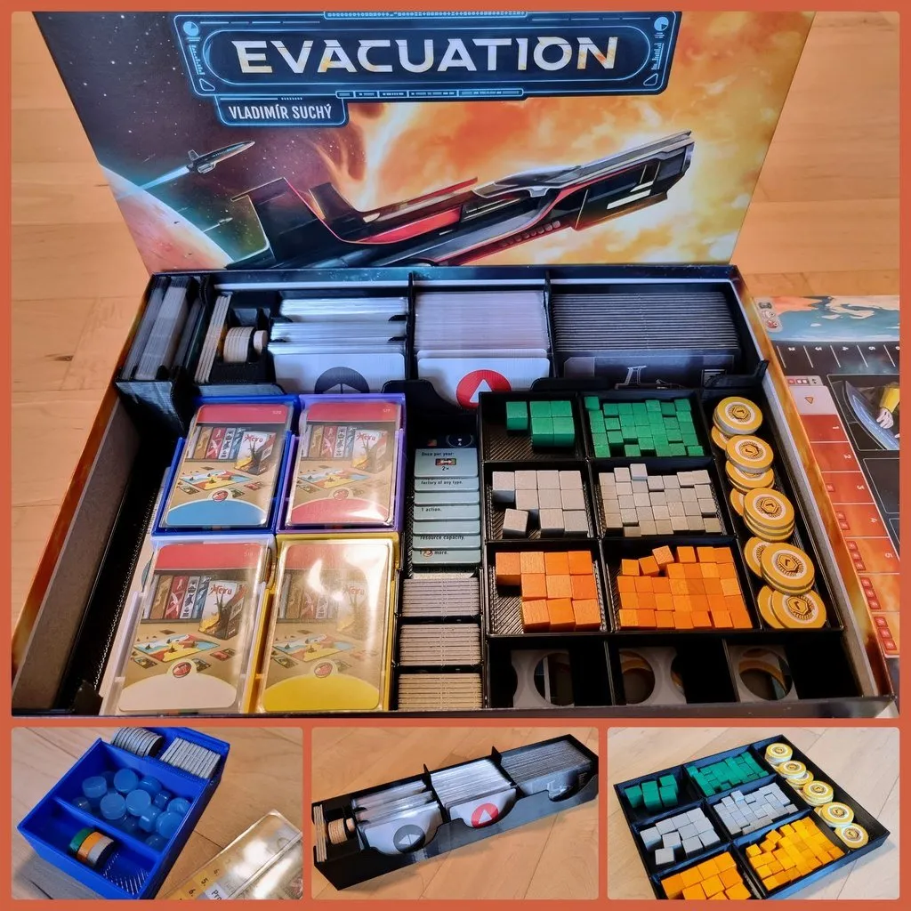 Người tổ chức cho trò chơi boardgame Evacuation