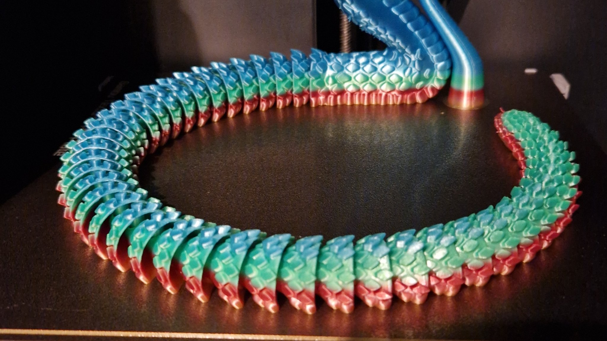 Rắn Hổ Mang Khớp Nối 3D