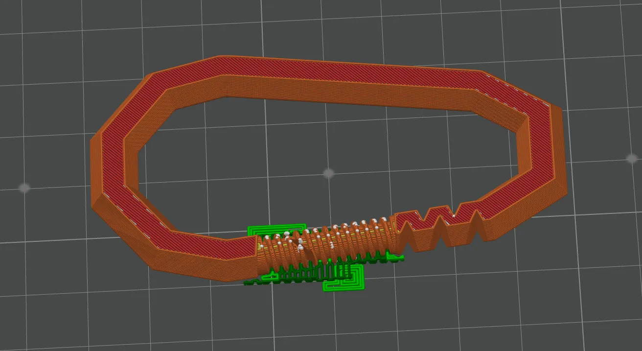 Móc Carabiner Chữ Nhật Có Khóa An Toàn