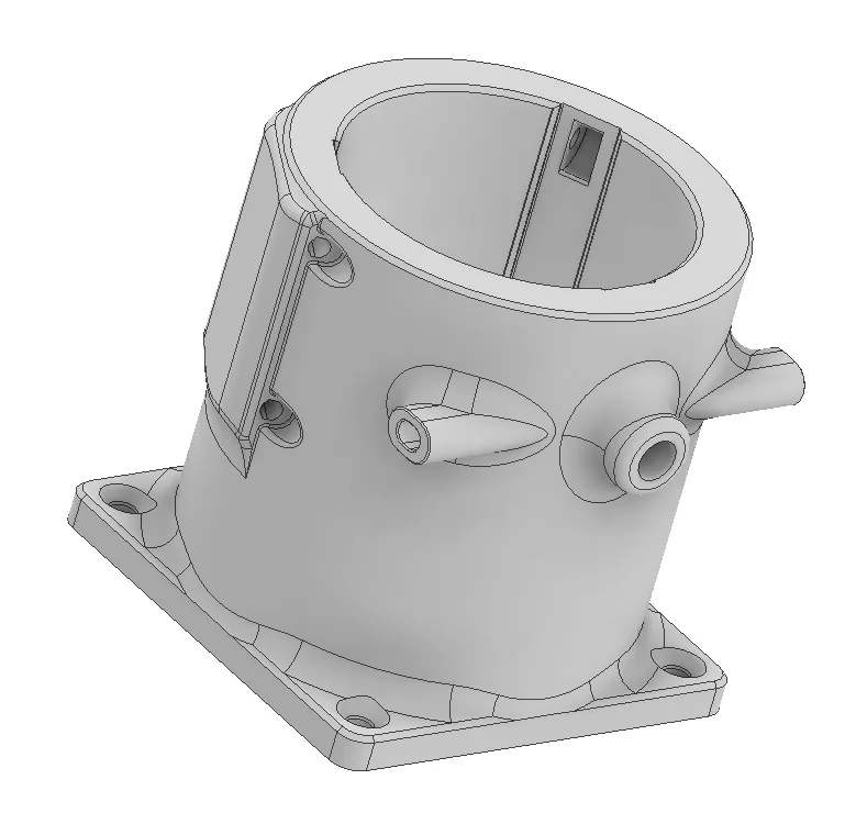 **Đầu lấy nét Crayford 2 inch - gia cố**