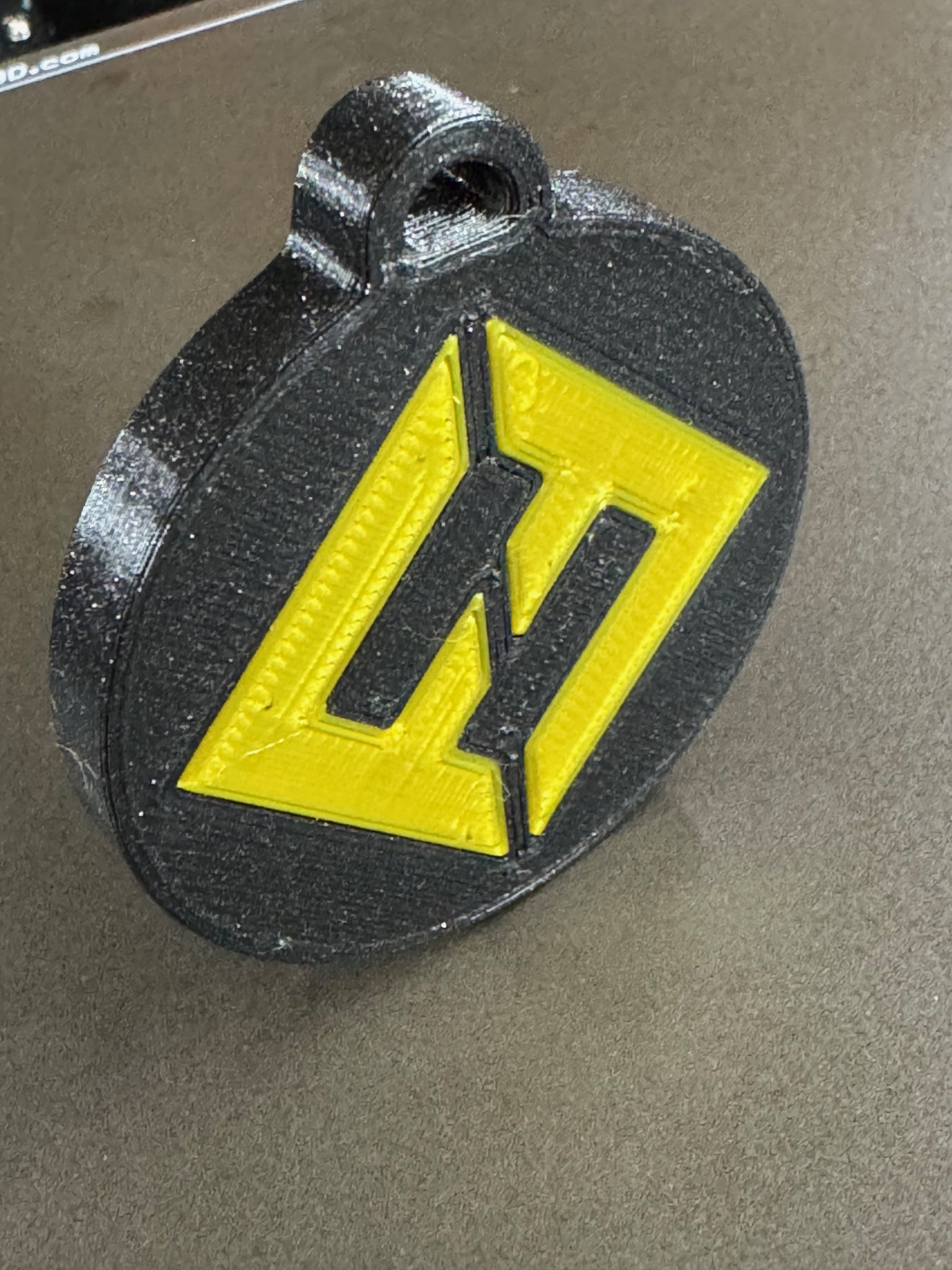 Thẻ hành lý / móc khóa Foo Fighters hai mặt