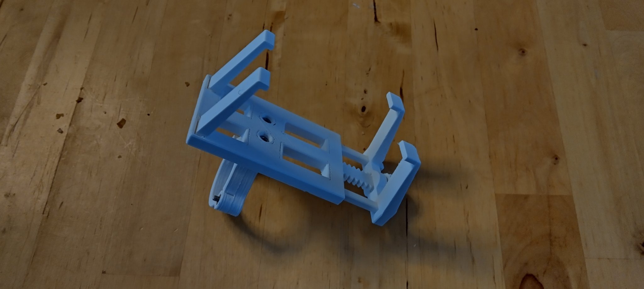 Giá đỡ điện thoại đơn giản cho xe đạp kiểu kệ sách