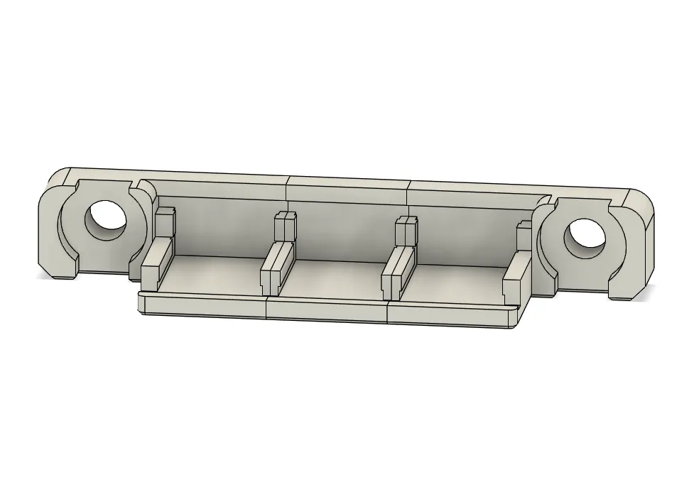 Giá đỡ Wago 221-412 Lên Thanh Nhôm Định Hình 2020 V3 (1-6 cái)