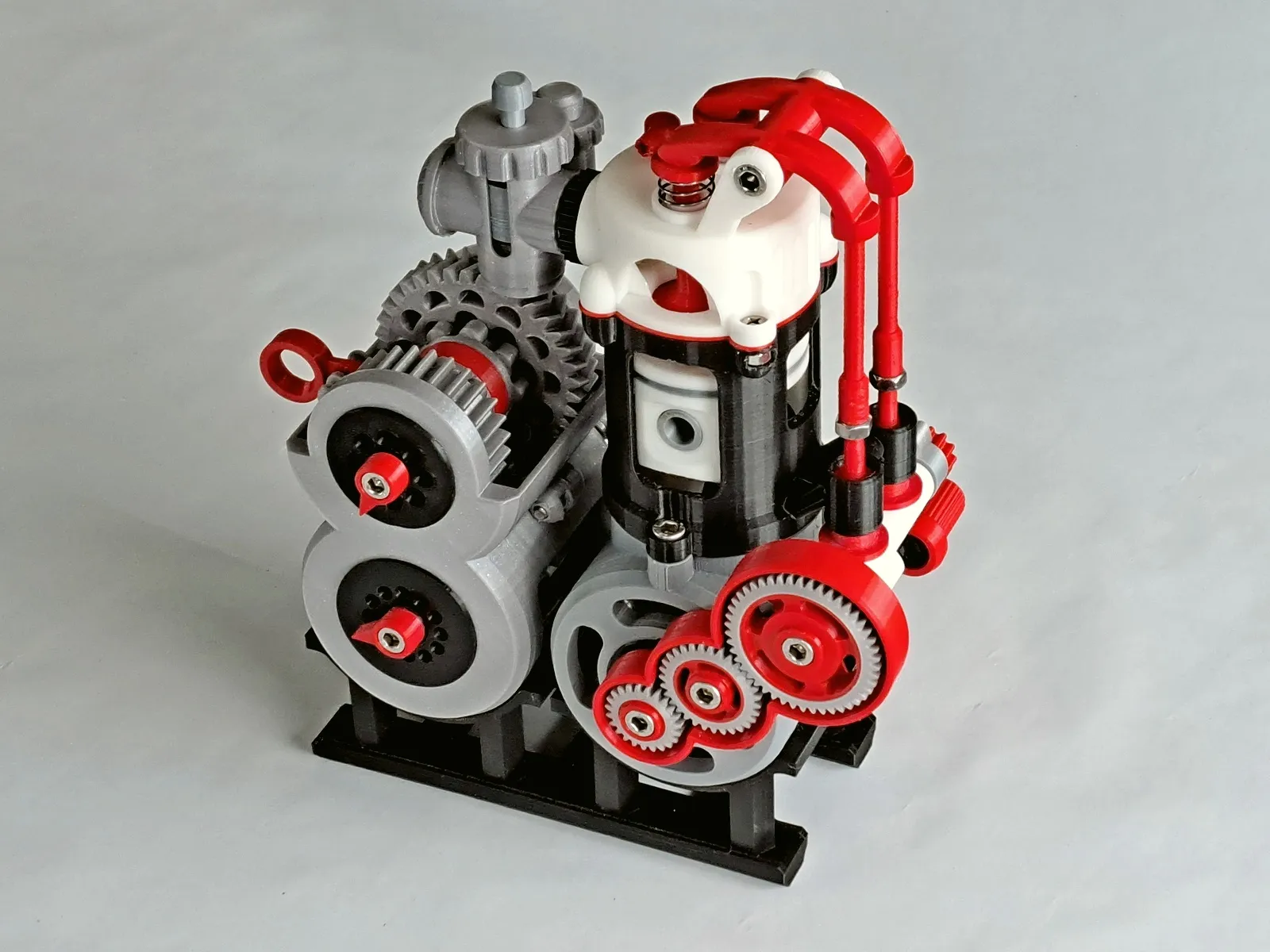 Động cơ Push Rod Có Hộp Số