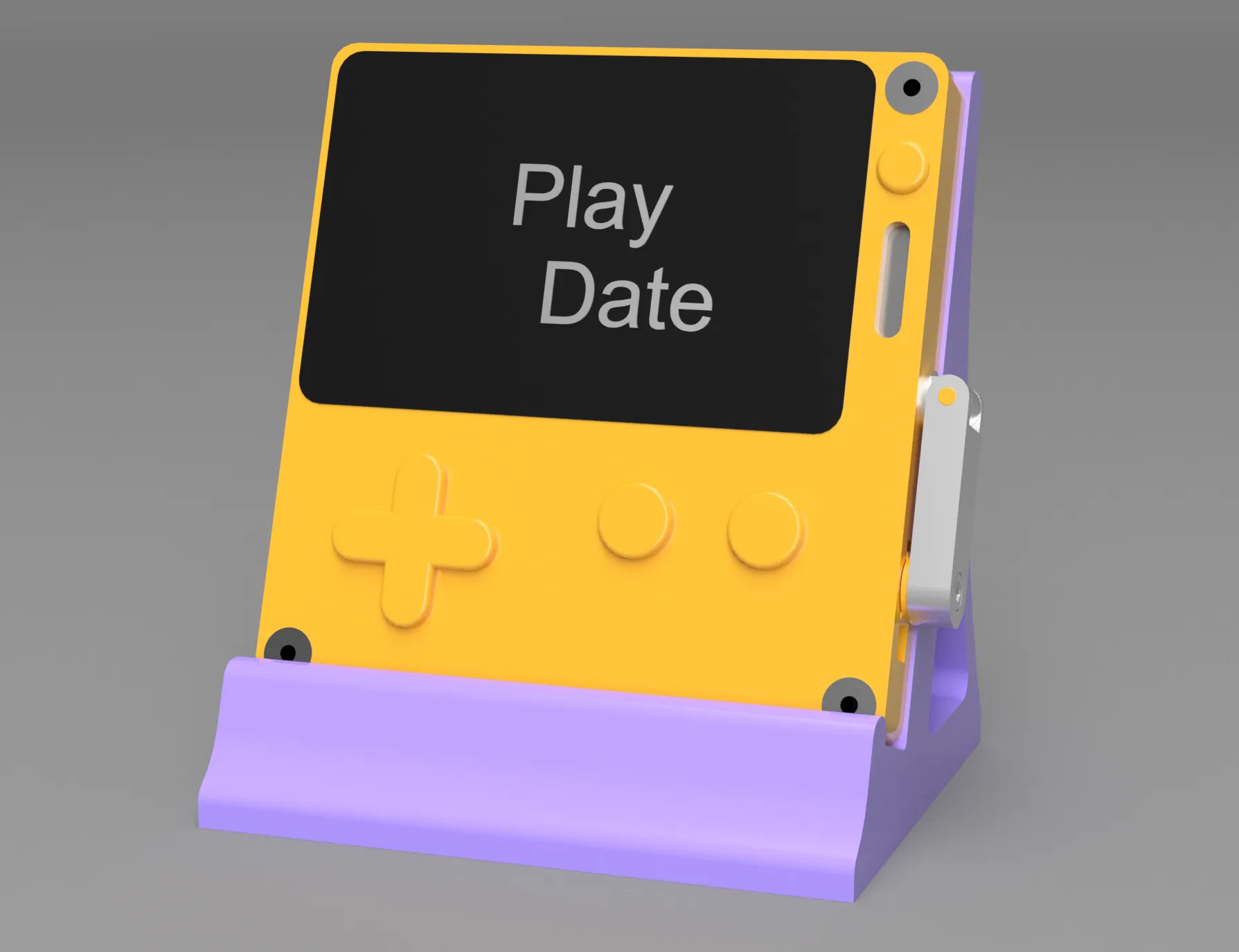 Giá đỡ hoàn hảo cho máy chơi game Playdate