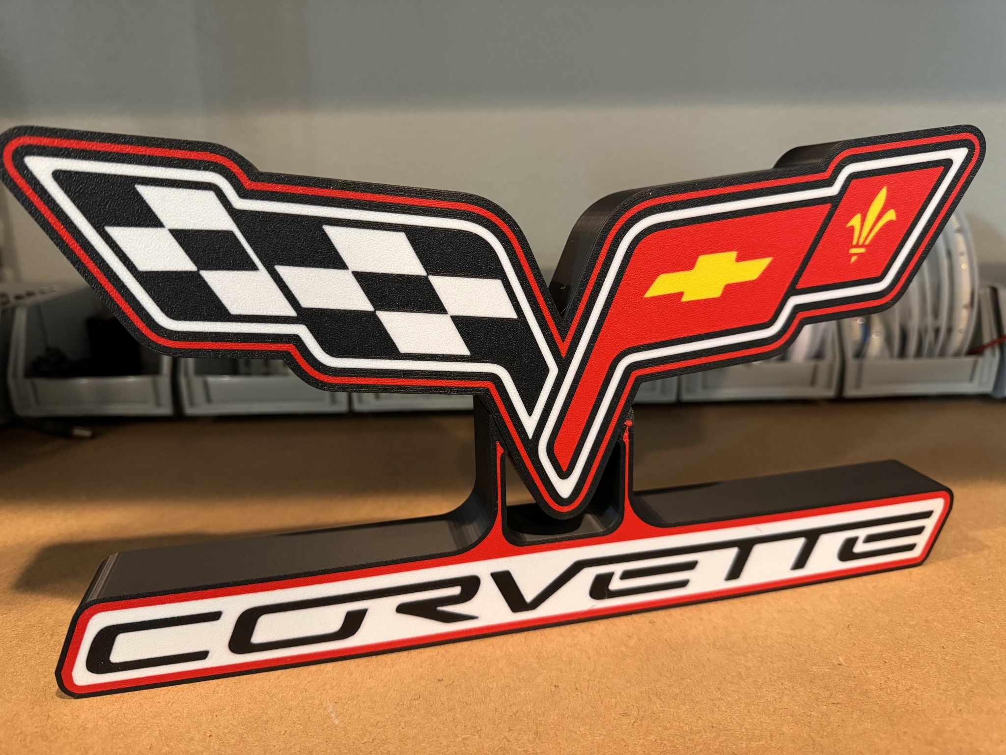 Hộp Đèn C6 Corvette