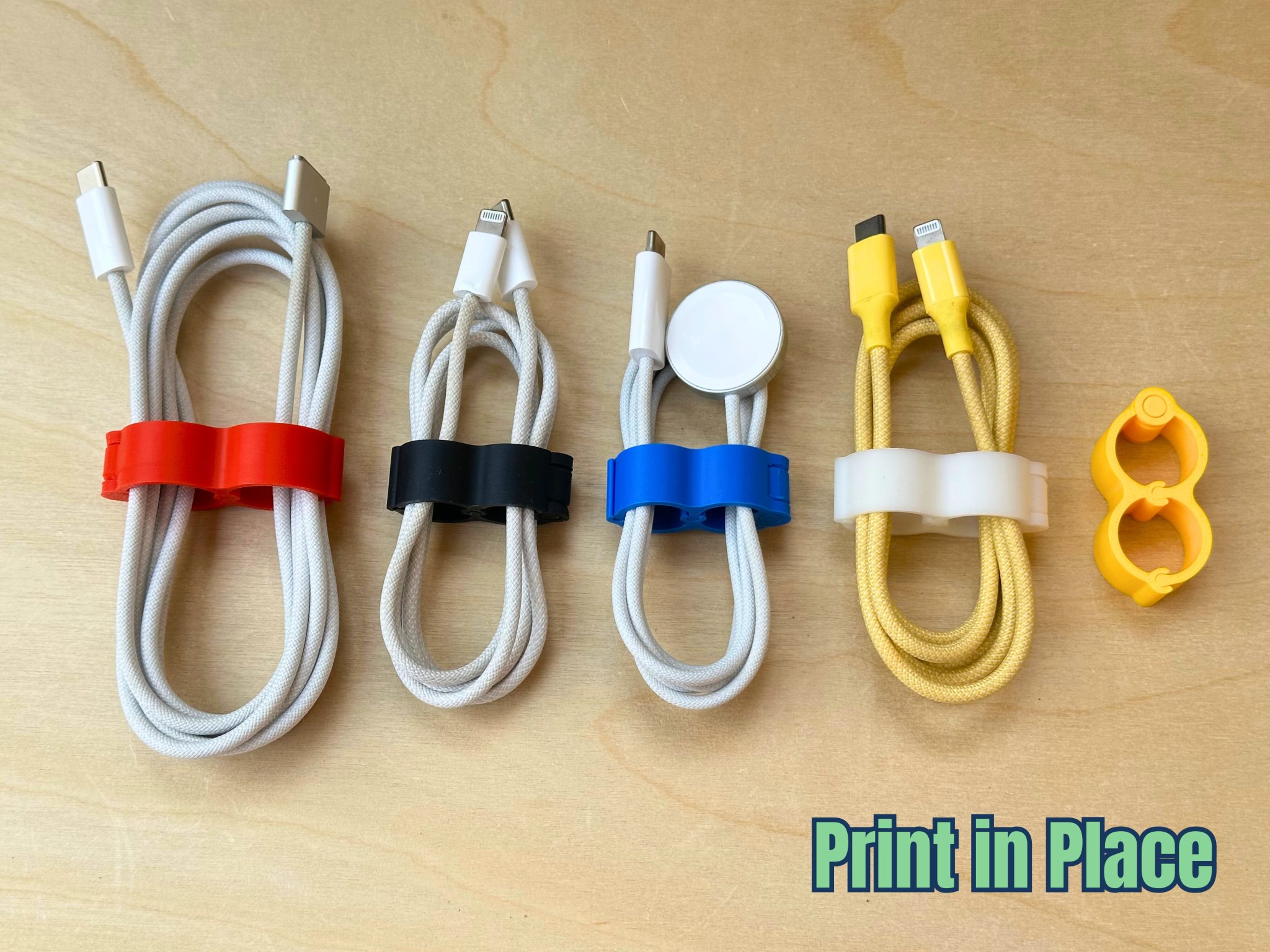 Kẹp Quản Lý Dây Cáp / Kẹp Dây Cáp Bấm - In tại chỗ