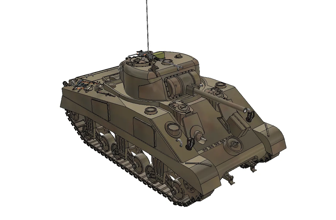 Xe tăng hạng trung M4 Sherman của Quân đội Hoa Kỳ