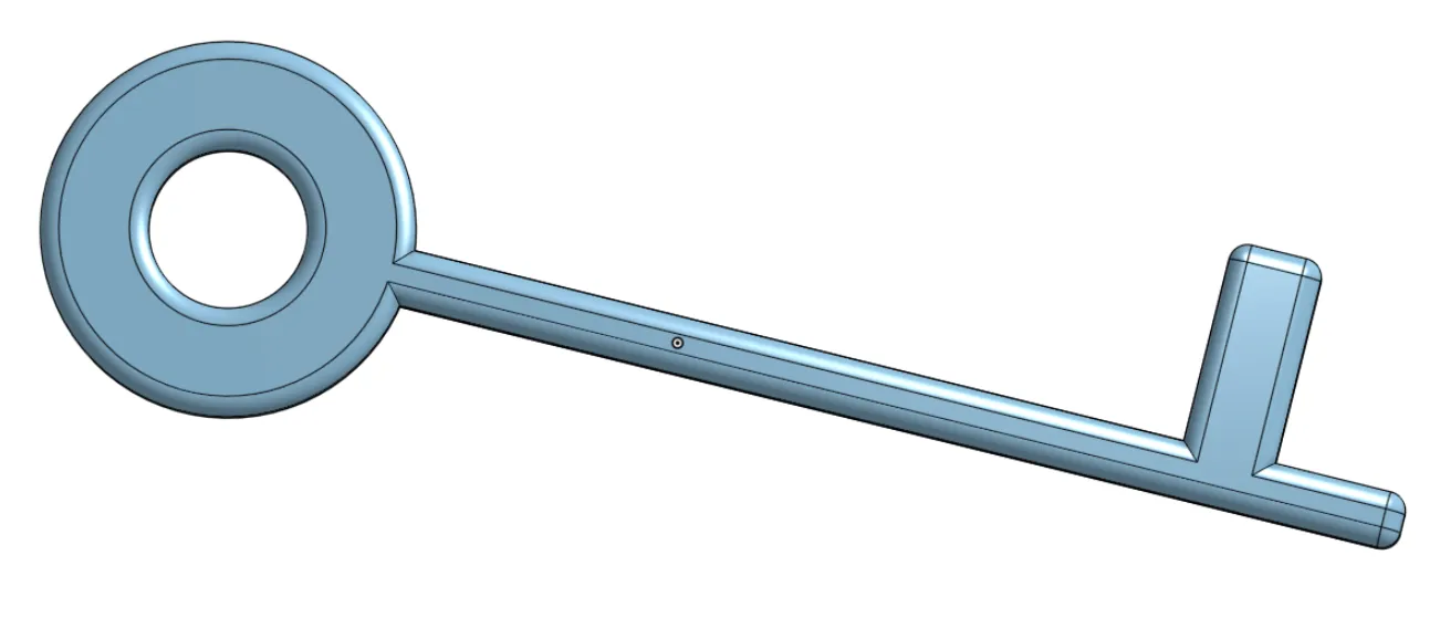 Chìa khóa nông dân đơn giản cho cửa kho barn