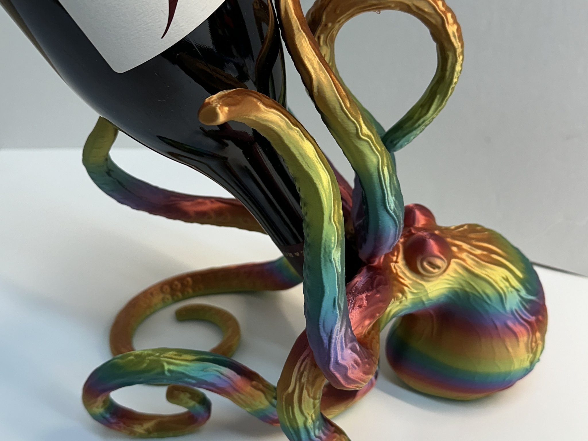 Giá Đỡ Chai Rượu Hình Bạch Tuộc