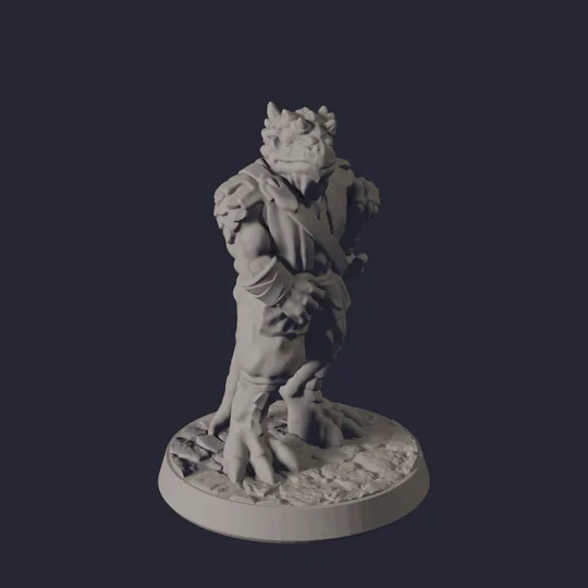 Mô hình Dragonborn - Bản Remixed Có Đuôi (Brite Minis)