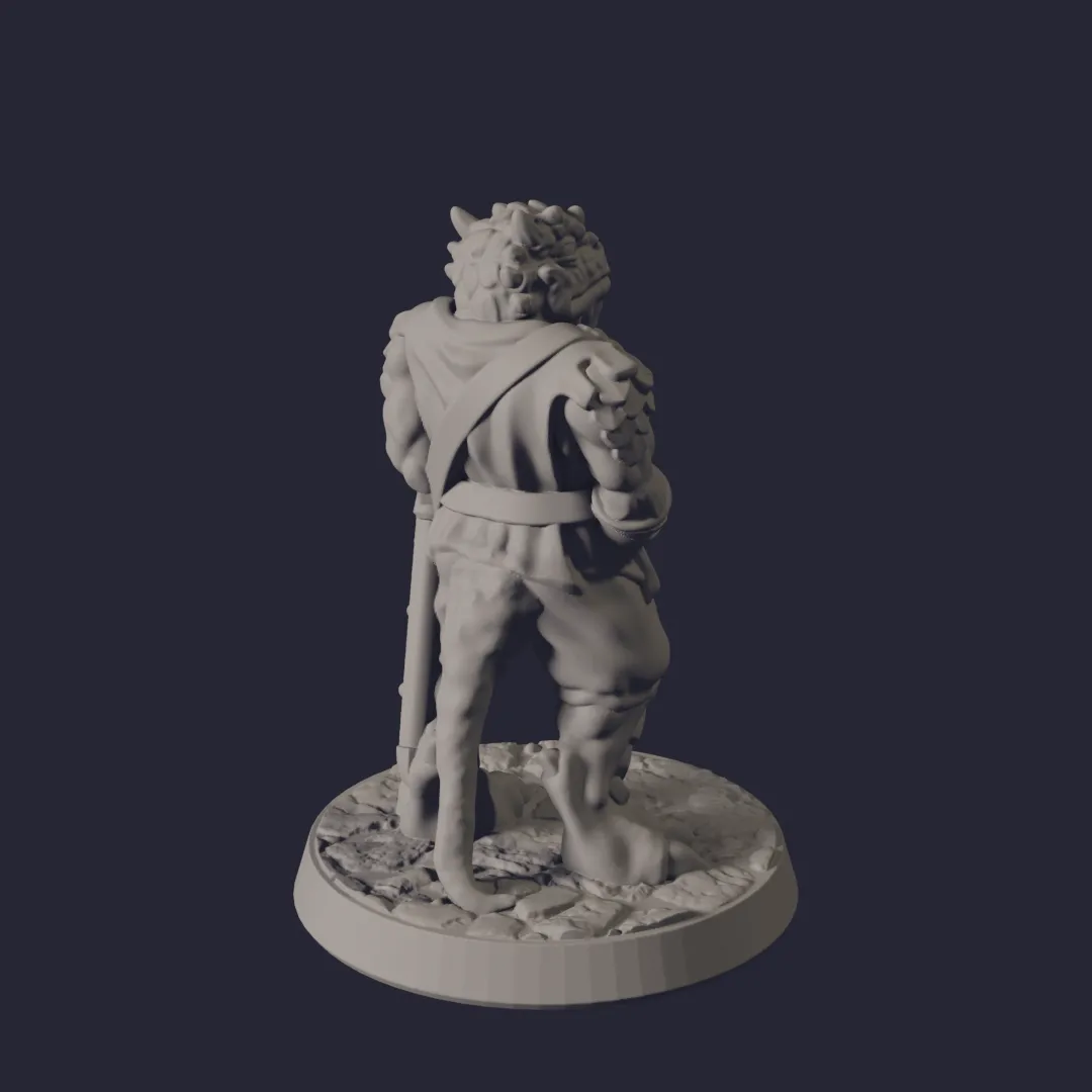 Mô hình Dragonborn - Bản Remixed Có Đuôi (Brite Minis)