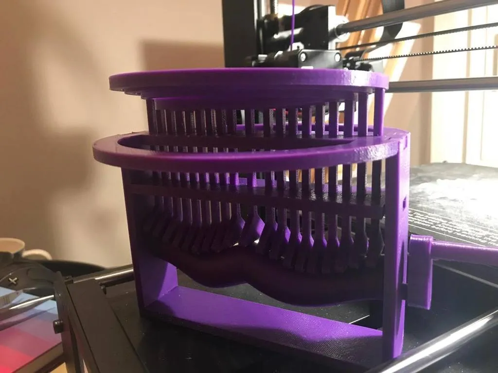 Cơ chế giọt mưa trong mô hình đồ chơi cơ khí