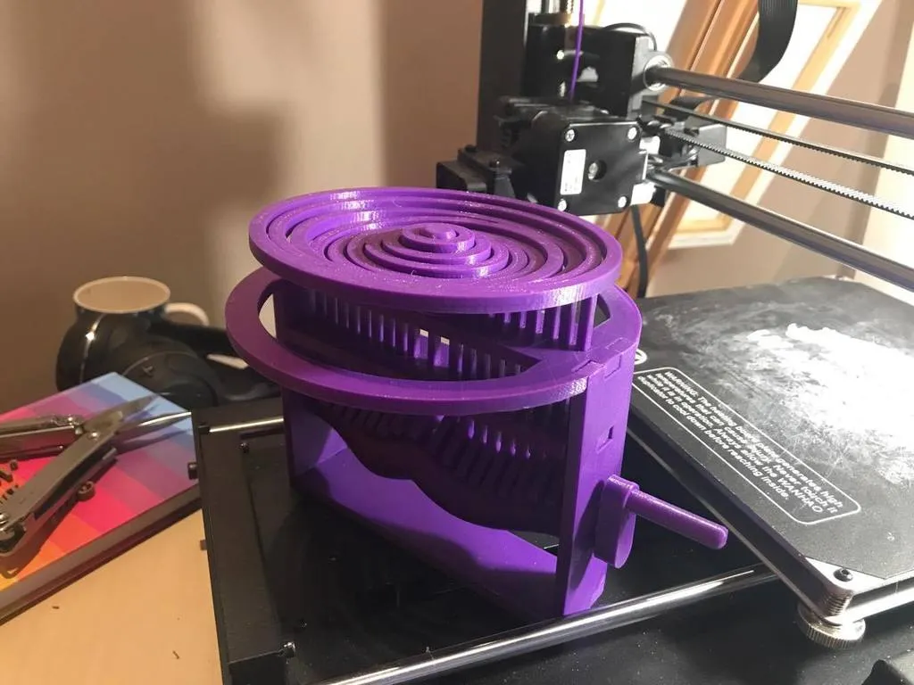 Cơ chế giọt mưa trong mô hình đồ chơi cơ khí