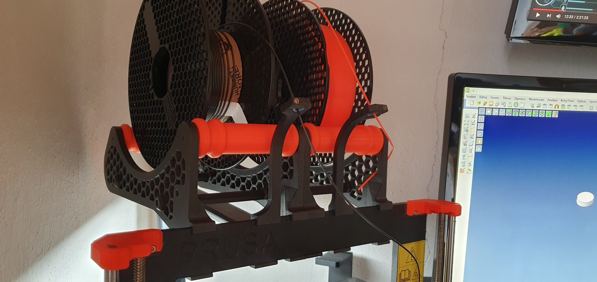 Dẫn Nhựa (Prusa Mk4 - Con Lăn Cuộn Dây)