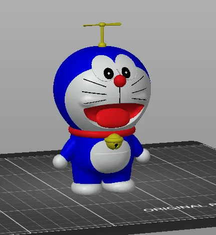 Mô hình nhân vật Doraemon đa phần cho máy in MMU3