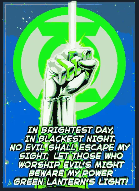 Lời thề của Green Lantern - HUEFORGE