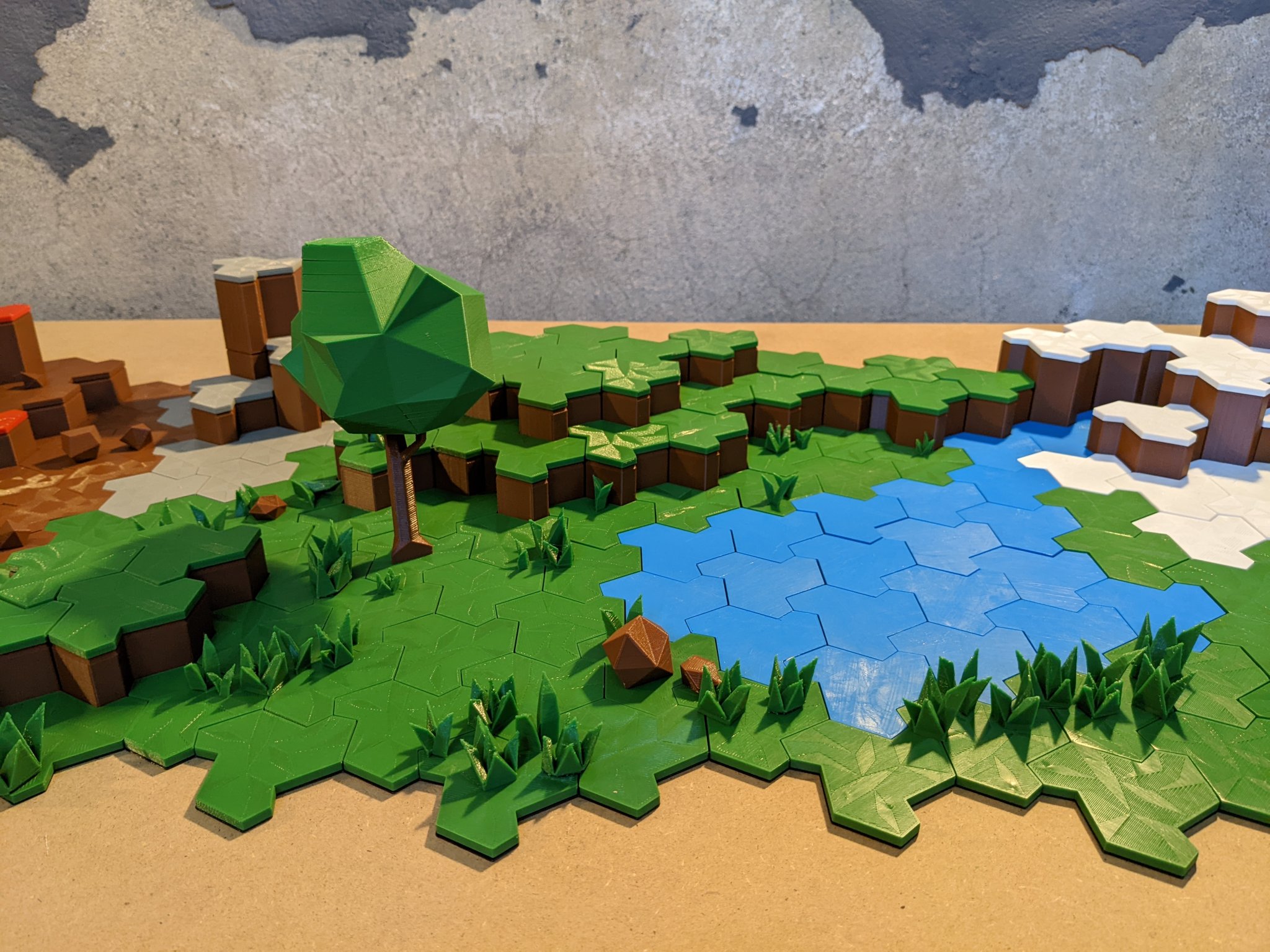 Khối Xây Dựng Khu Vực Trưng Bày