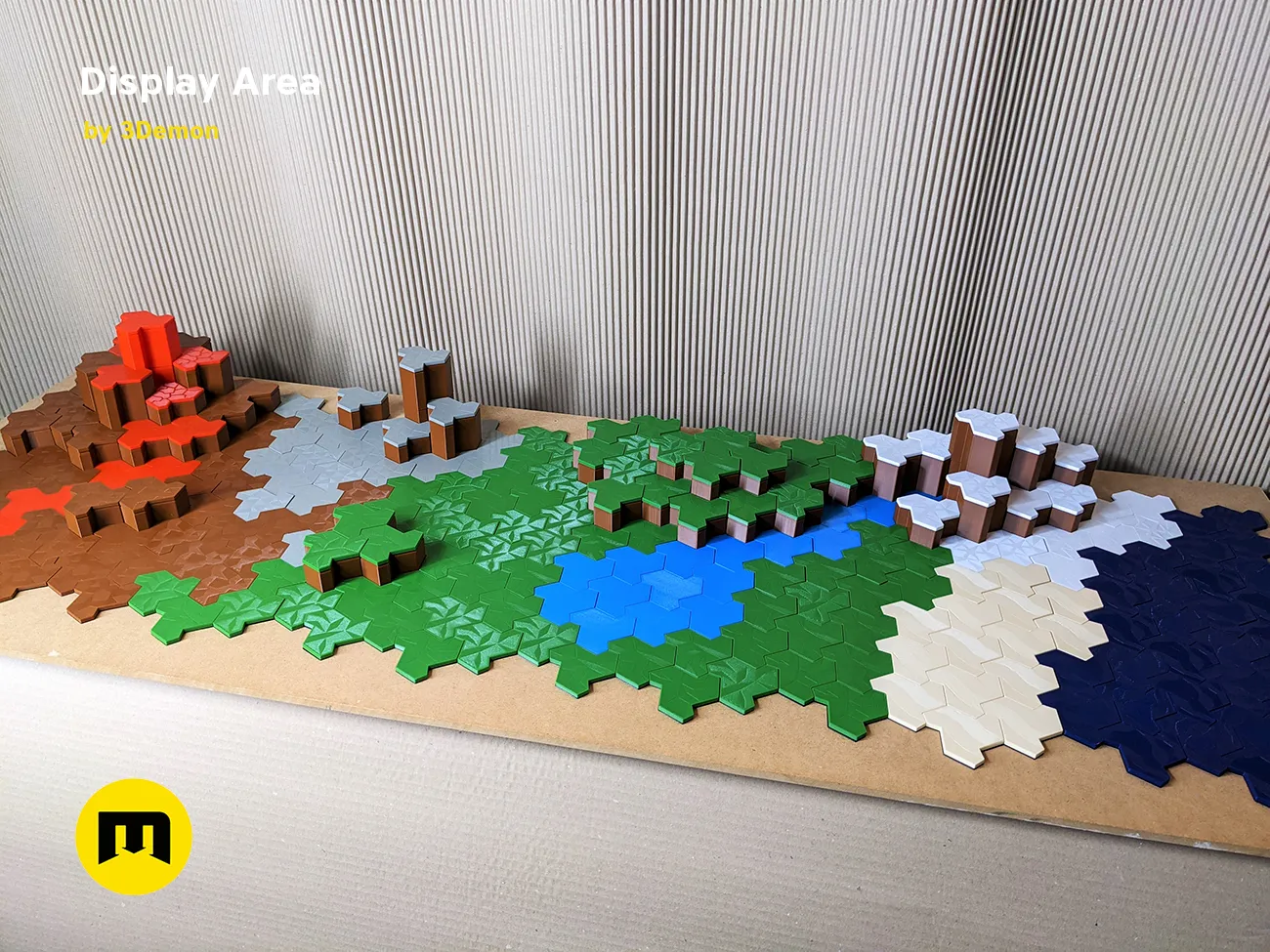 Khối Xây Dựng Khu Vực Trưng Bày