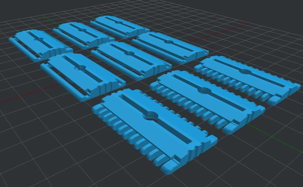 Bảng đế cho dao cạo an toàn Gillette Tech (tay cầm to)