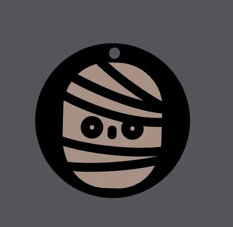 Móc khóa xác ướp cho lễ hội Halloween