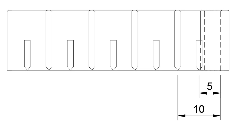 Kẹp Gấp Có Thước