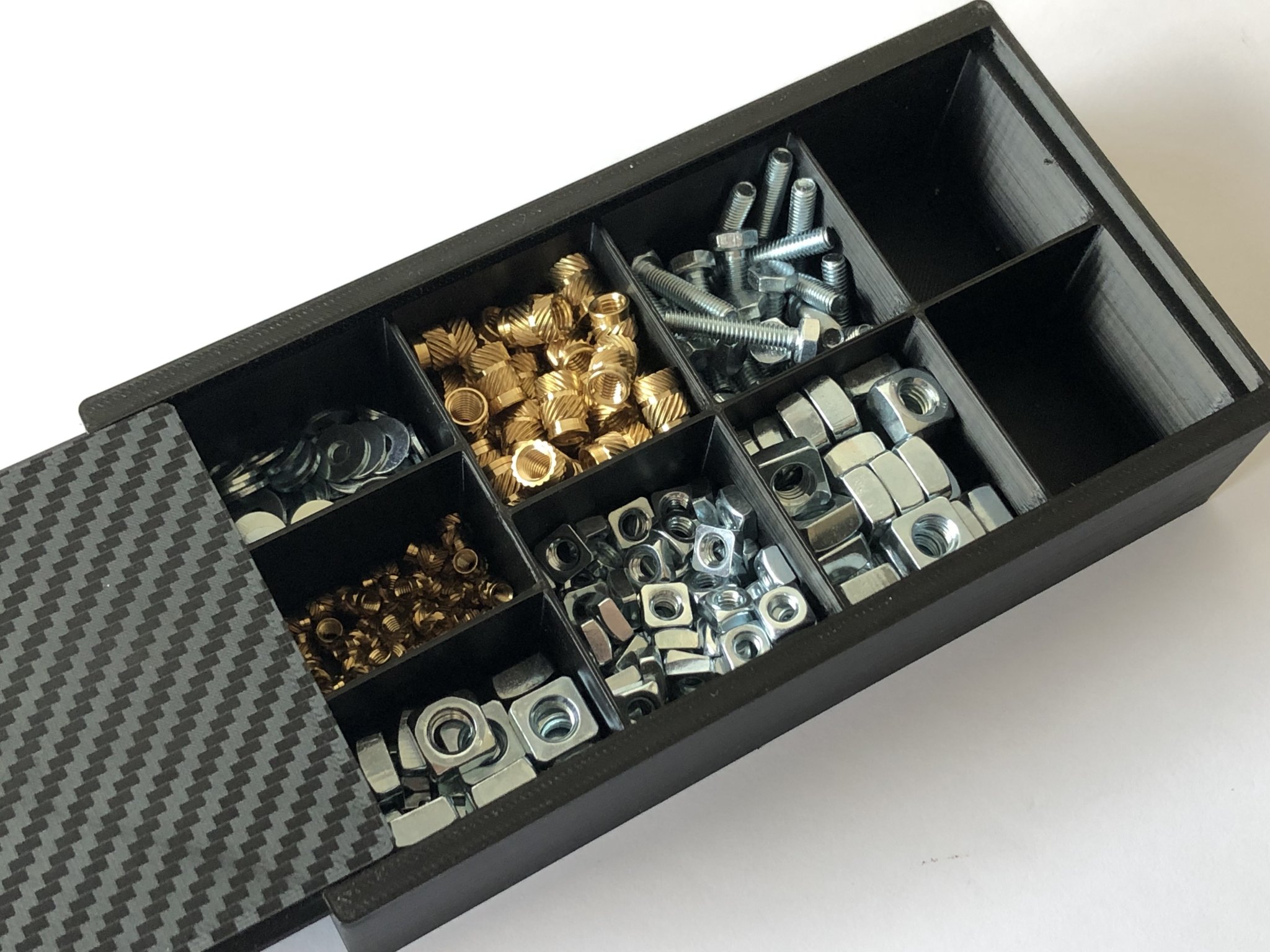 Hộp đựng ốc vít có nắp trượt | Hộp đựng ốc | Hộp chia ngăn đồ nhỏ