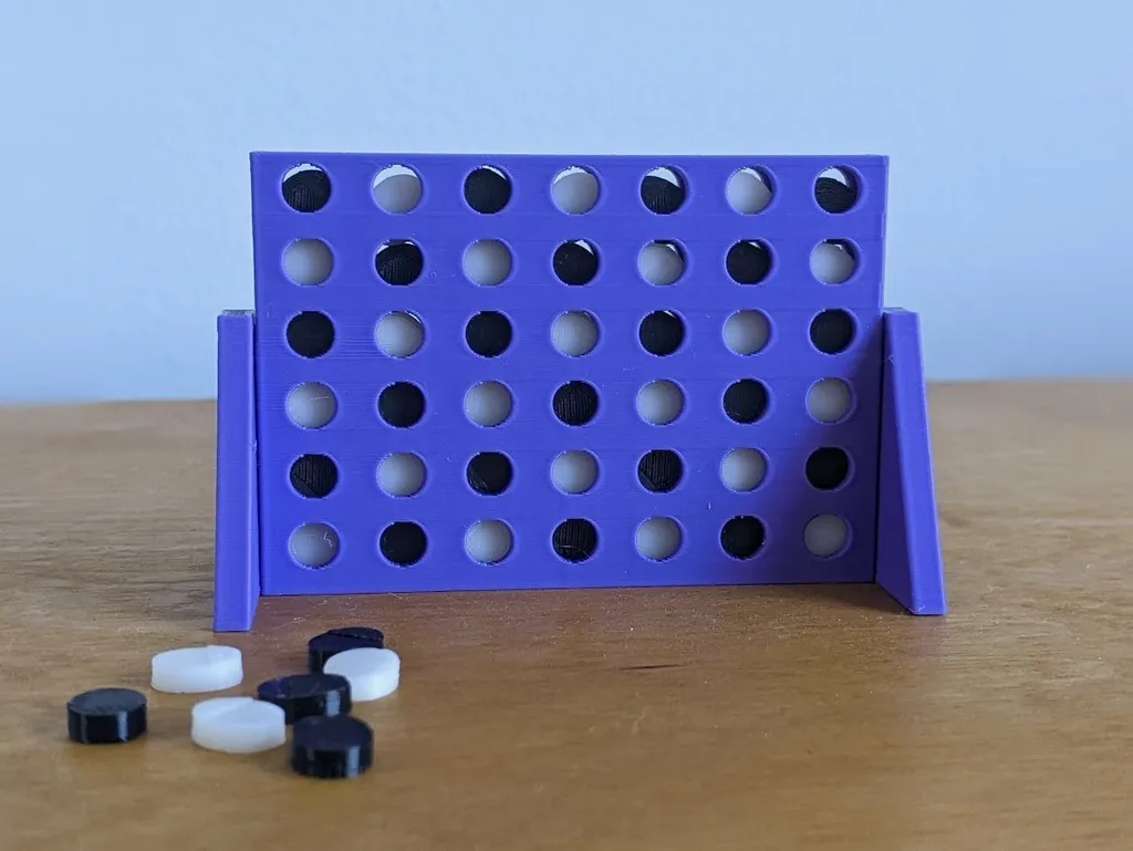 Trò chơi kết nối bốn mini kích thước hộp Altoid