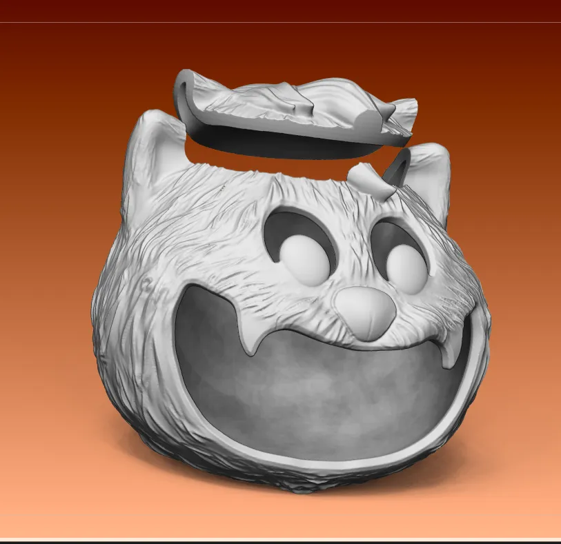 Đèn lồng đầu mèo cho Halloween