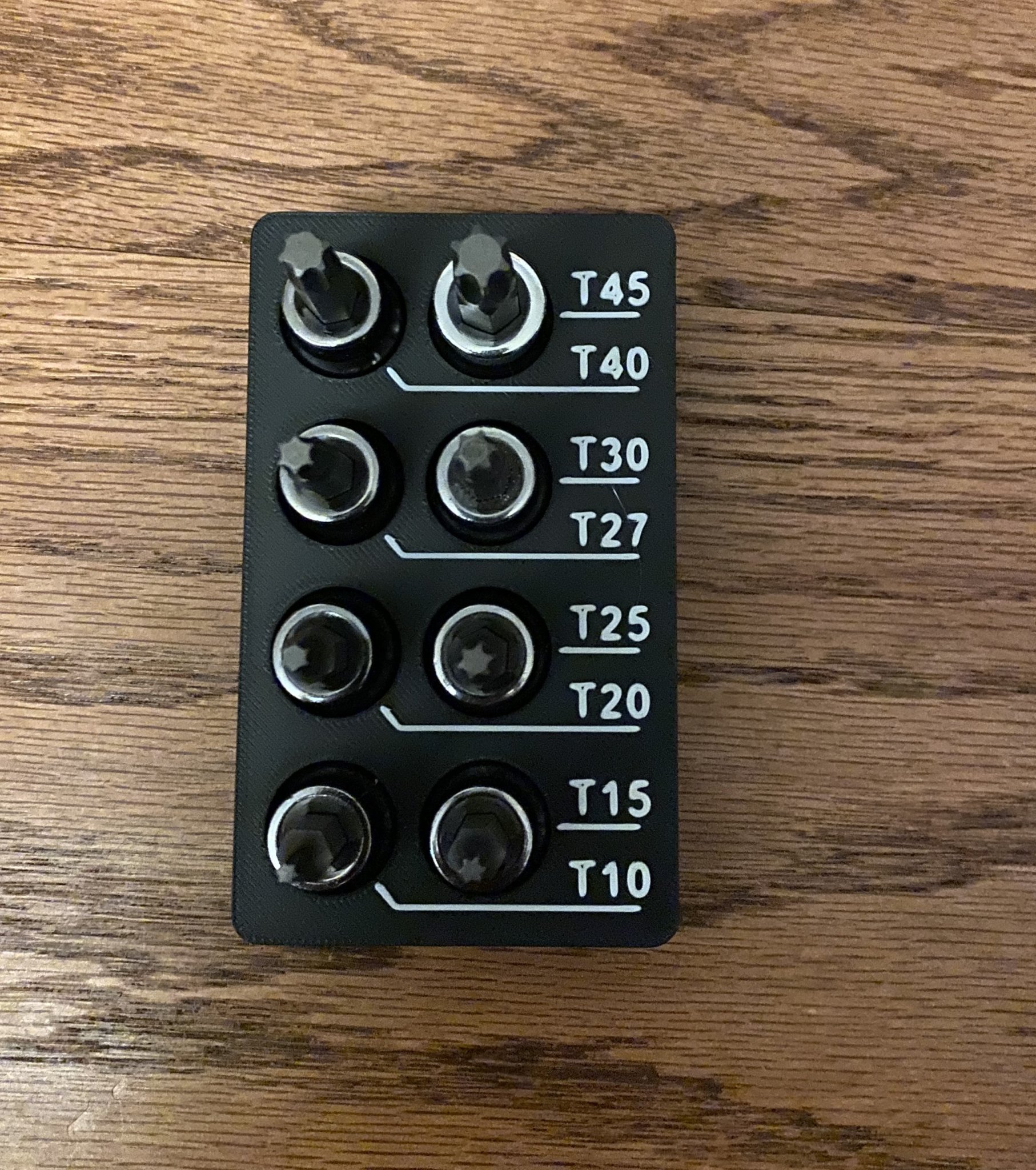 Tổ chức bộ đầu Torx 3/8" Drive với 4 biến thể khác nhau