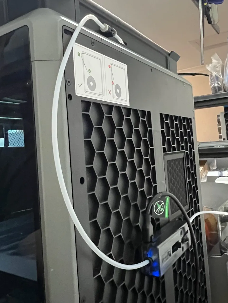 K1 Max với bộ phận nâng phía sau nâng cấp CFS