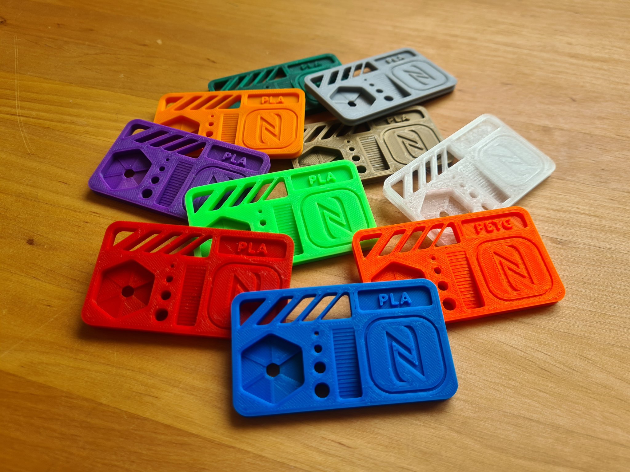 Mẫu Sợi Thông Minh | Thẻ Màu Sợi NFC