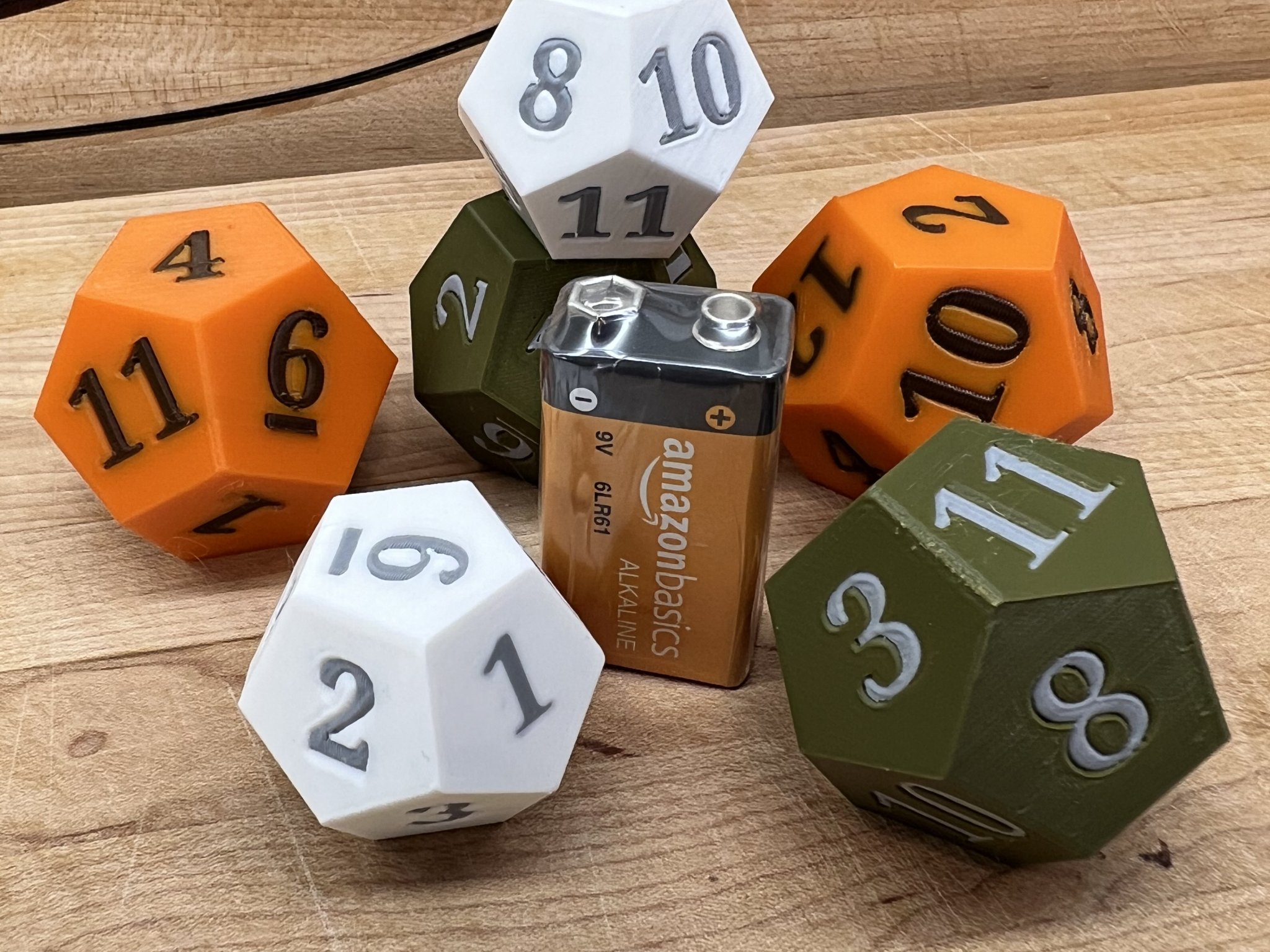 Cờ bạc D12 12 mặt với phương pháp in màu đa dạng