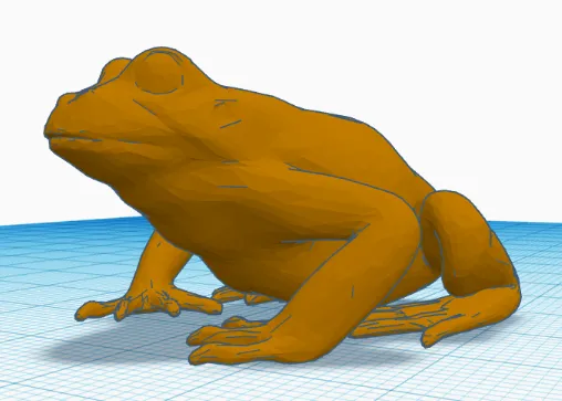 Mô hình 3D Con Ếch