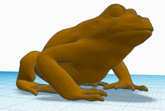 Mô hình 3D Con Ếch