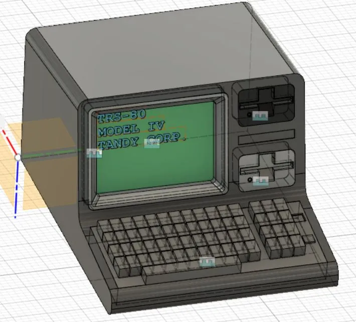 Mô hình TRS-80 Model IV của Radioshack/Tandy