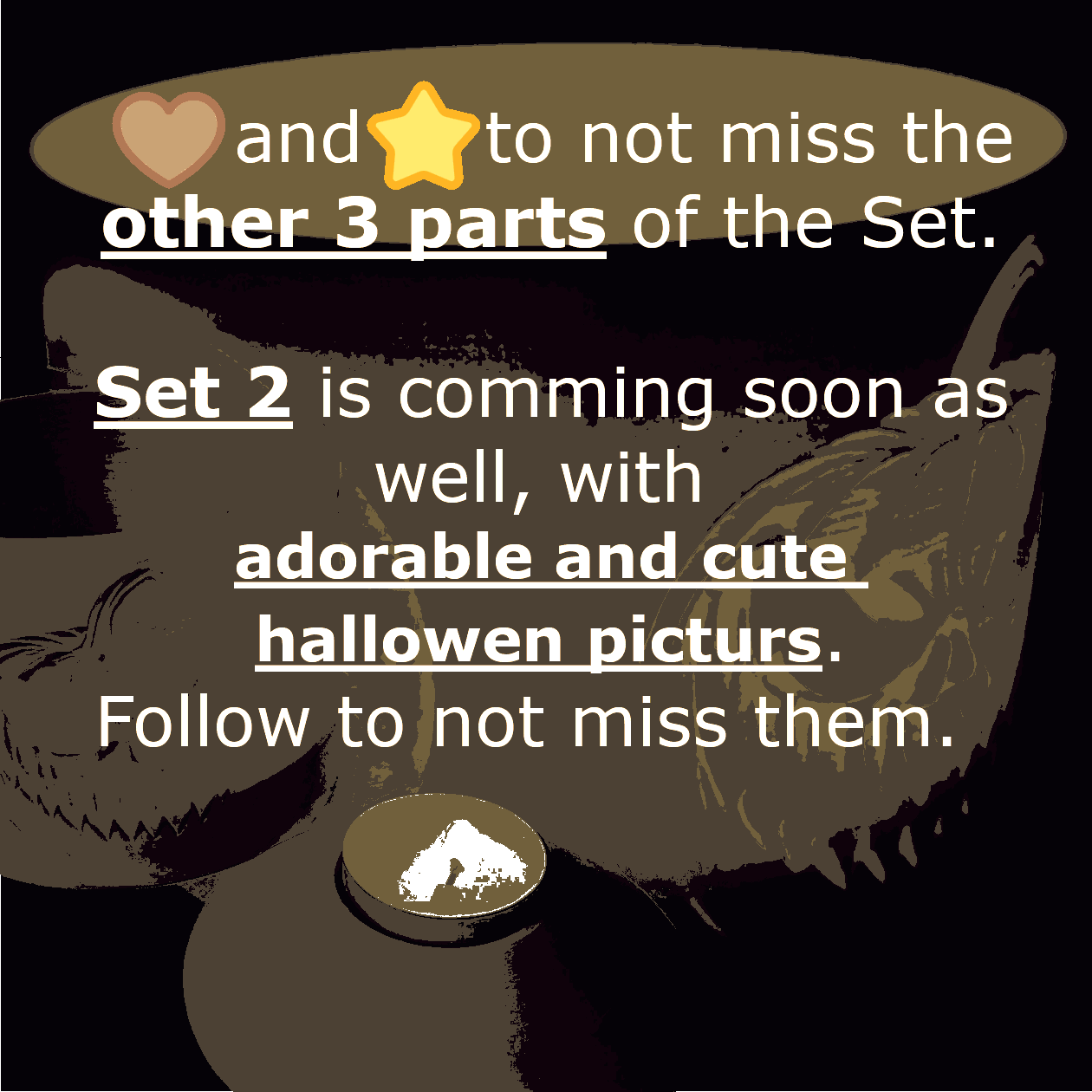 Bộ Đèn Tealight Halloween Set1 Tạo Không Khí Hoàn Hảo