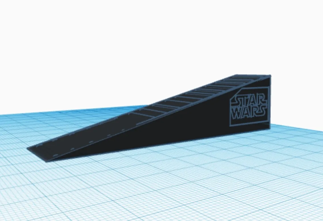 Giá đỡ cửa Star Wars với logo đặc trưng