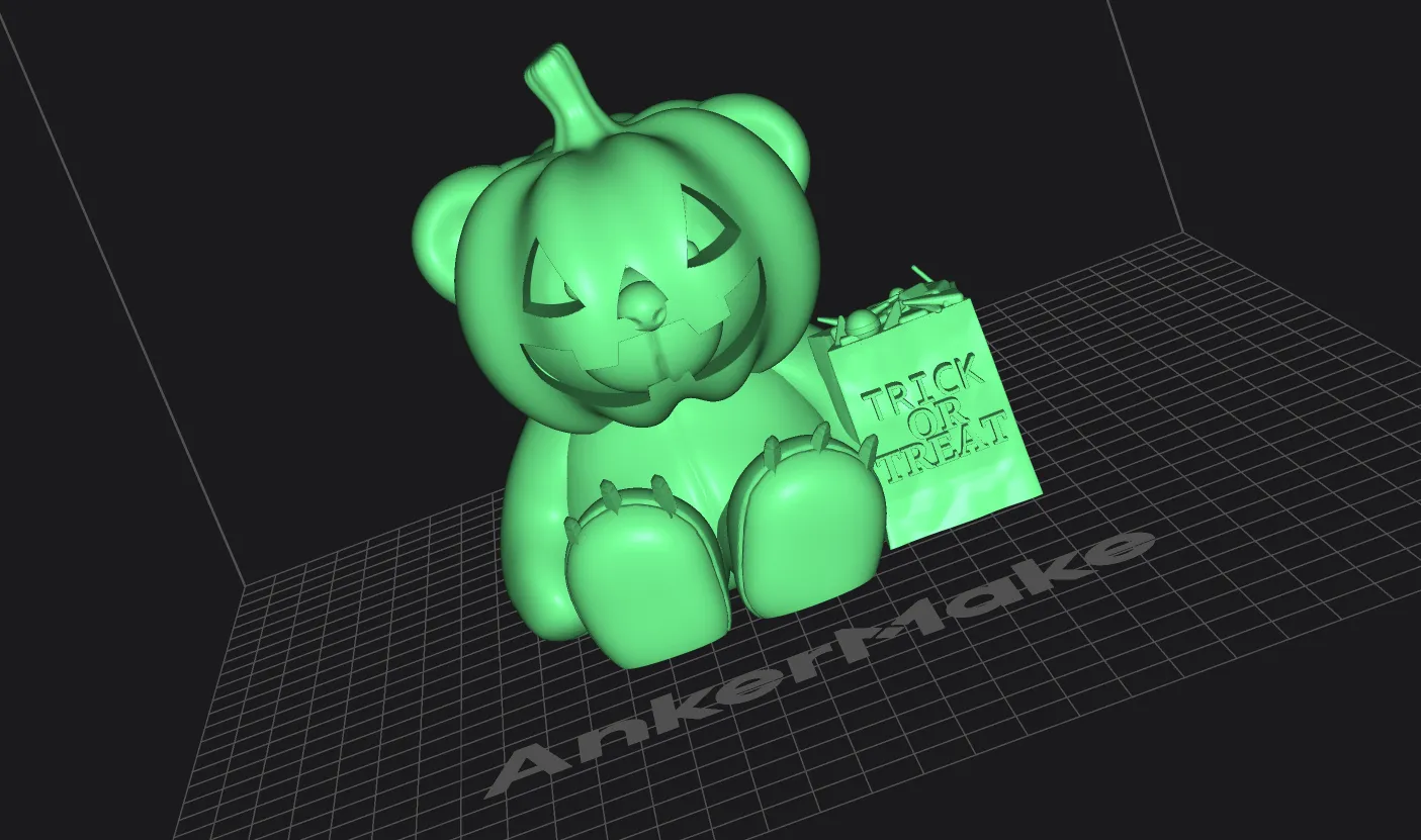 Gấu Trick or Treat dễ thương nhất trước cửa bạn!