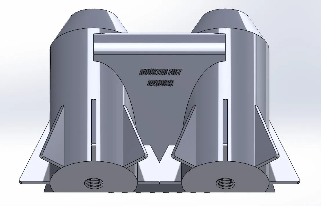 Giá đỡ cửa hình tên lửa có thể điều chỉnh phía sau