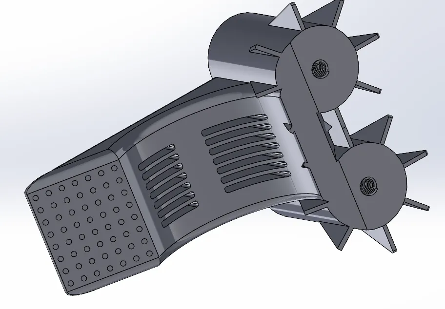 Giá đỡ cửa hình tên lửa có thể điều chỉnh phía sau