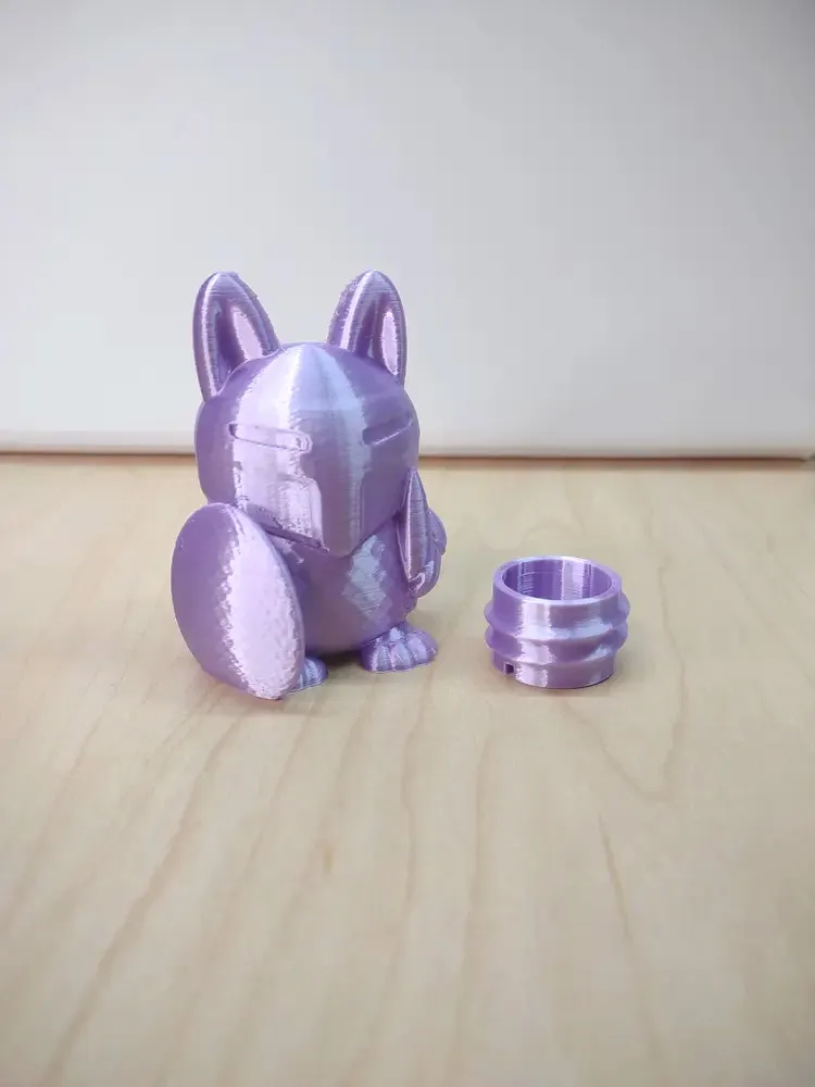 Thỏ Hiệp Sĩ với Mảnh Dưới Có Thể Gỡ Ra