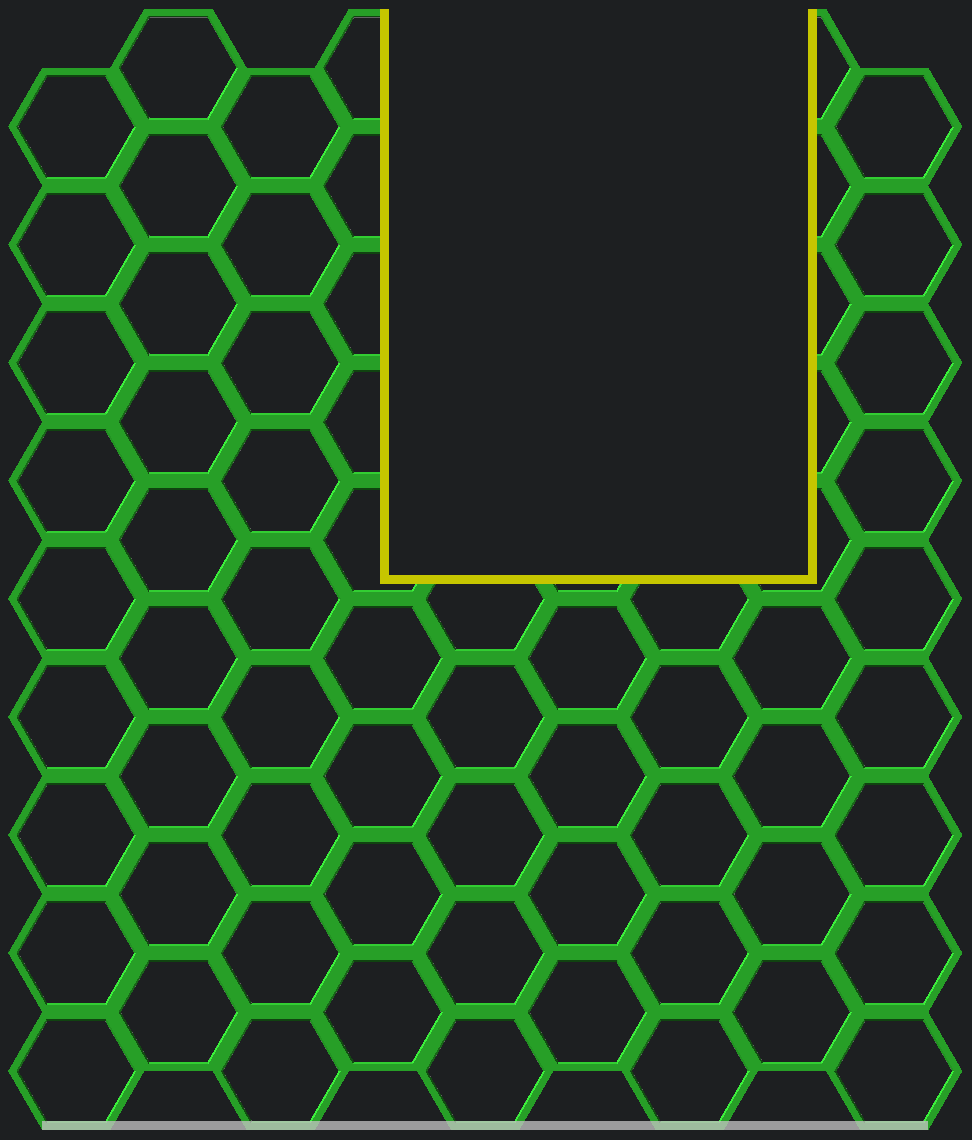 OpenSCAD Tường Lưu Trữ Ong với Bộ Sửa Đổi Phong Phú