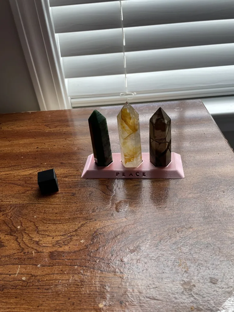 Giá đỡ hình lục giác cho tinh thể obelisk