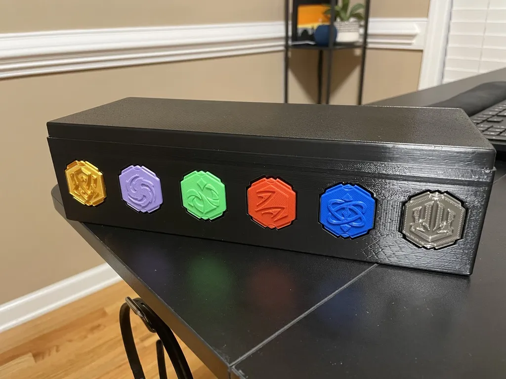 Hộp lưu trữ thẻ bài Disney Lorcana