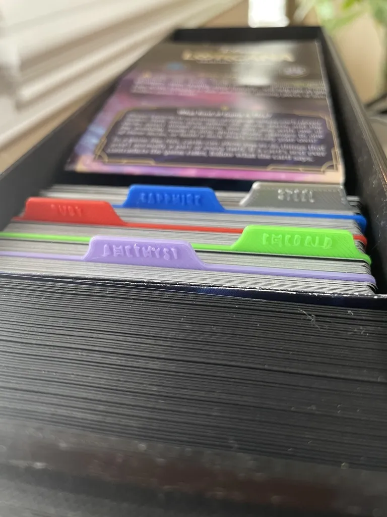 Chia ngăn Lorcana cho hộp lưu trữ