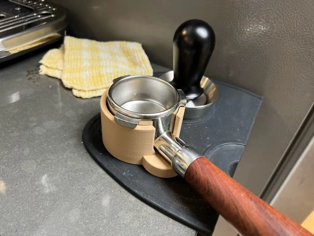 Đế Tamping + Chỗ Để Giấy Lọc Cho Máy Espresso Breville/Sage 54mm